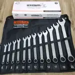 آچار یکسر تخت و یکسر رینگی تک تول (TECH-TUL) مجموعه 12 عددی thumb 1