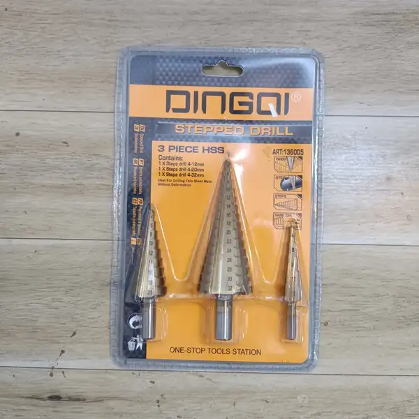 مجموعه سه عددی مته کاجی دینگی (Dingqi) کد 136005