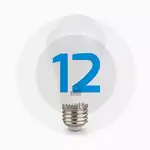 لامپ LED حبابی 12 وات بروکس thumb 3