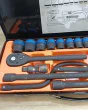 جعبه بکس 24 پارچه کینگ تولز جرمنی خورده VIP KINGTOOLS درایو 1/2 gallery6