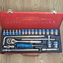 جعبه بکس 24 پارچه درایو 1/2 تات تولز TAT TOOLS gallery1