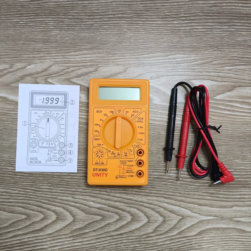 مولتی متر دیجیتالی Intcro  مدل DT830D gallery1