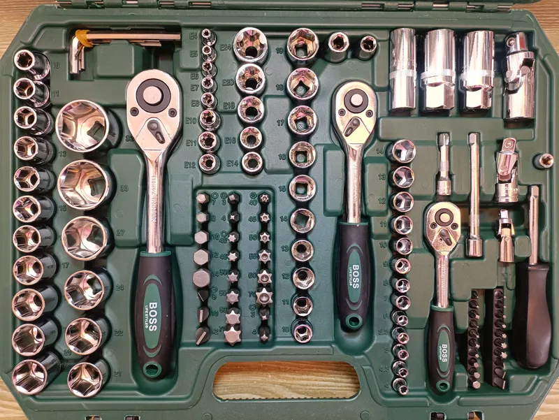جعبه بکس 172 عددی صنعتی باس مدل BS-172pcs gallery1