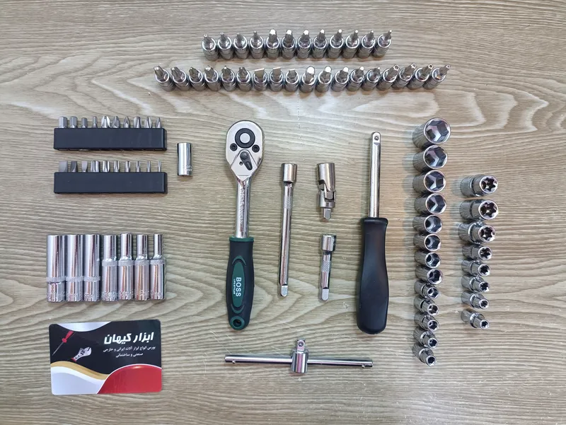 جعبه بکس 172 عددی صنعتی باس مدل BS-172pcs gallery5