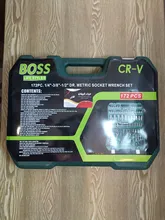 جعبه بکس 172 عددی صنعتی باس مدل BS-172pcs gallery12