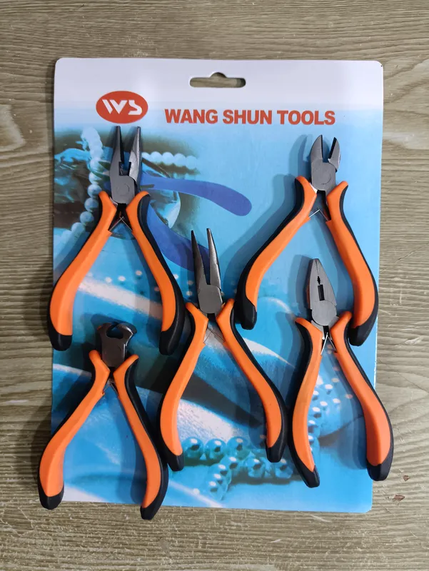 ست 5 عددی انبر الکترونیکی سایز 5 برند WS gallery1