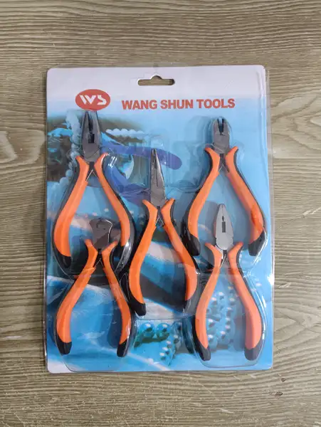 ست 5 عددی انبر الکترونیکی سایز 5 برند WS