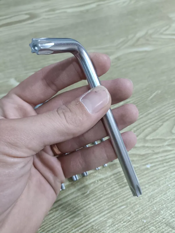 مجموعه 9 عددی آچار آلن ستاره ای کوتاه دینگی کد 17123A gallery4