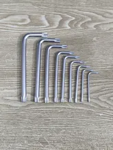 مجموعه 9 عددی آچار آلن ستاره ای کوتاه دینگی کد 17123A gallery3