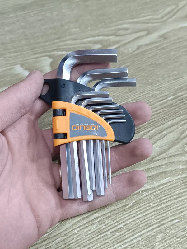 مجموعه 9 عددی آچار آلن شش گوش دینگی کد 17120A gallery1