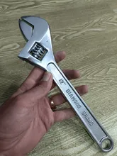 آچار فرانسه الماس نشان Diamond Brand سایز 12 اینچ جنس قدیم gallery2