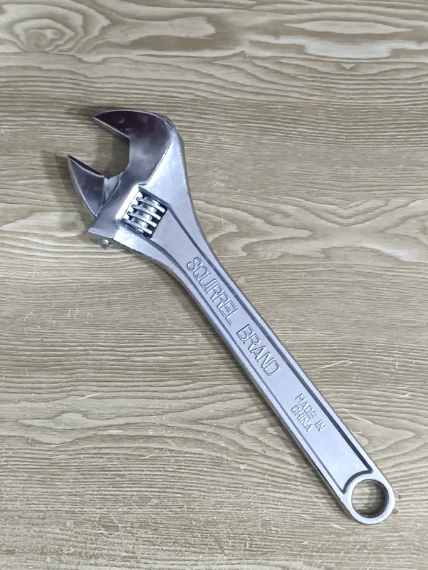 آچار فرانسه سنجاب نشان Squirrel Brand سایز 15 اینچ چین قدیم gallery2