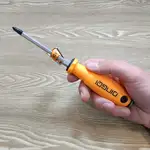 پیچ گوشتی چهارسو ضربه خور آچارخور دینگی سایز 4 اینچ (10سانتی متری) thumb 1