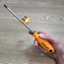 پیچ گوشتی چهارسو ضربه خور آچارخور دینگی سایز 6 اینچ (15سانتی متری) gallery0