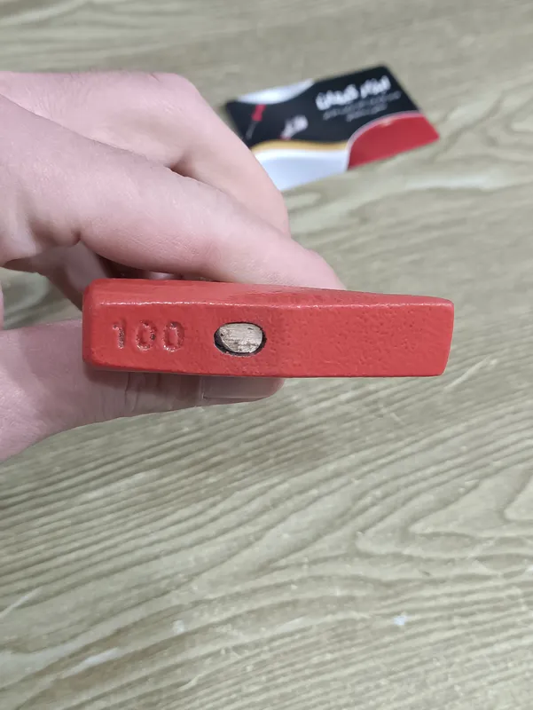 چکش مهندسی دسته چوبی 100 گرمی gallery2